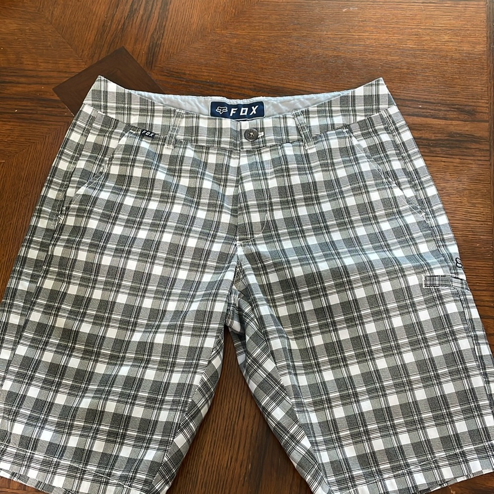 Fox plaid Shorts Size 30